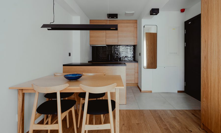 Apartament 14 salon i aneks kuchenny